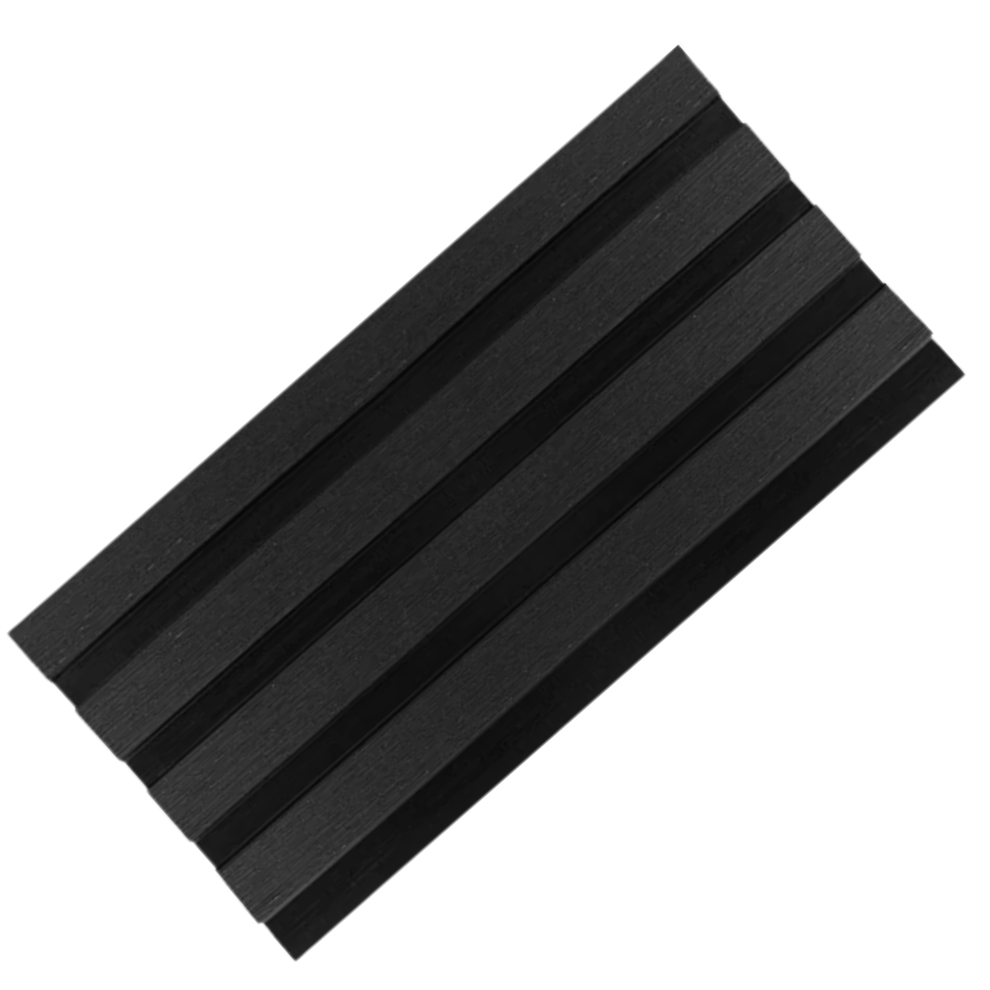 WPC Peralte Bajo Negro (Exterior)