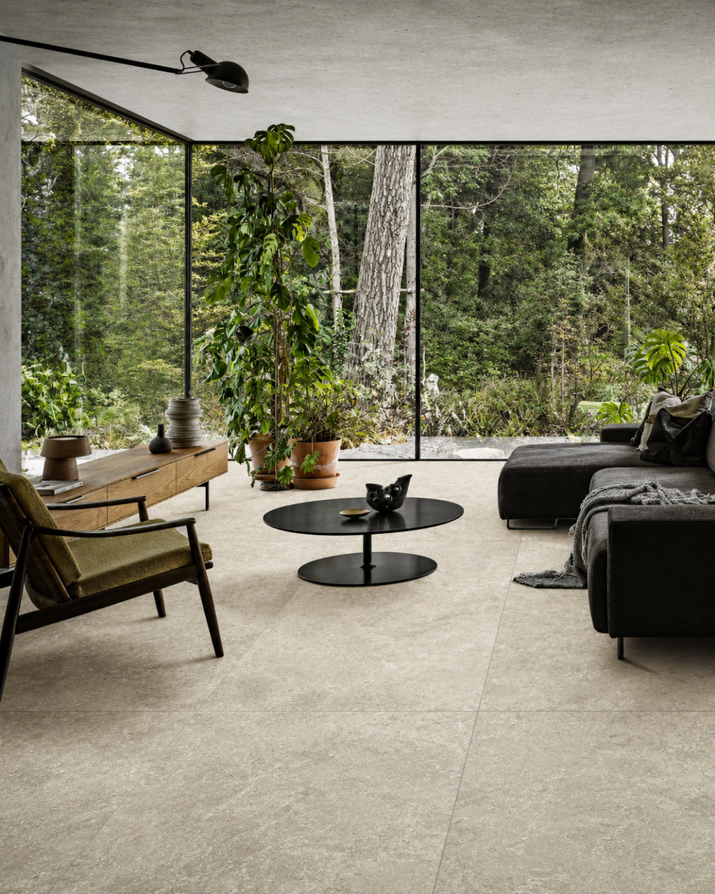 Porcelanato Light Yellow Granillado 60x120