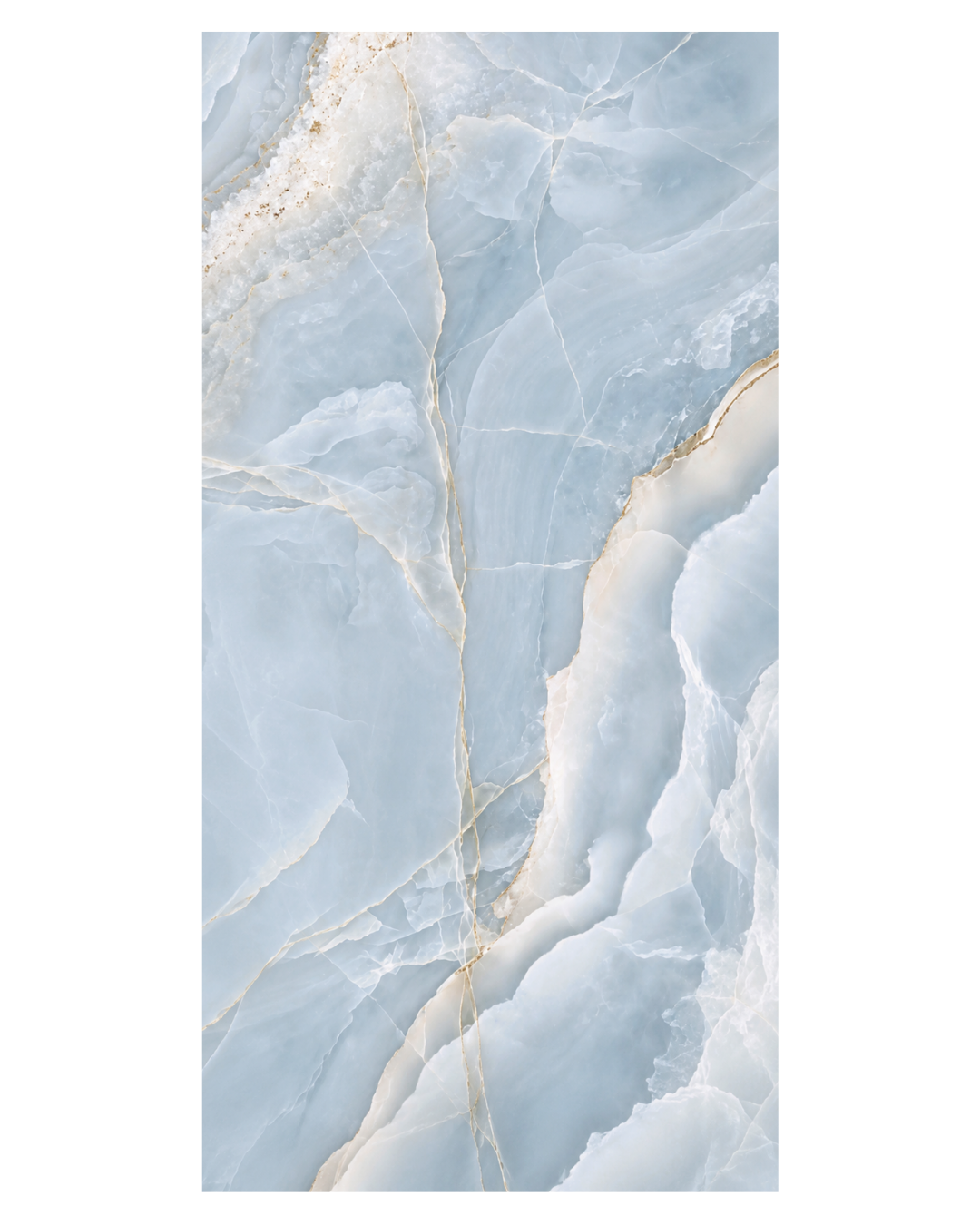 Porcelanato Bellagio Azul Brillado 60x120