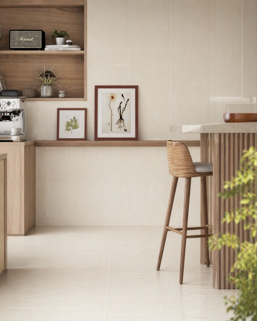 Porcelanato Topia Beige Brillado 60x120