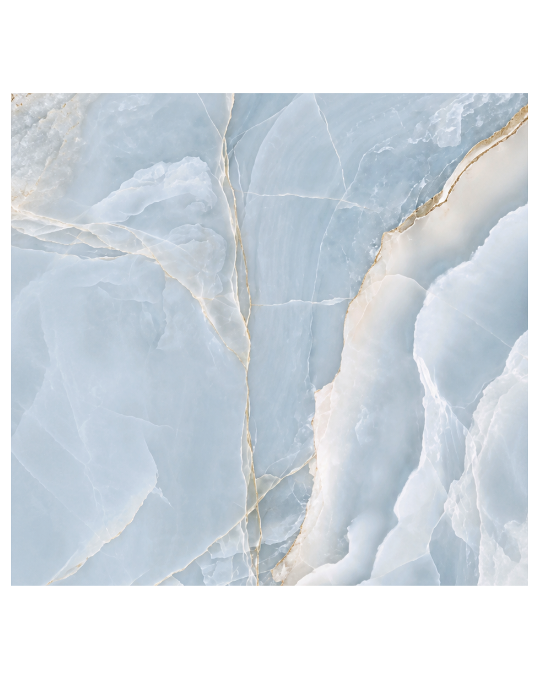 Porcelanato Bellagio Azul Brillado 60x60
