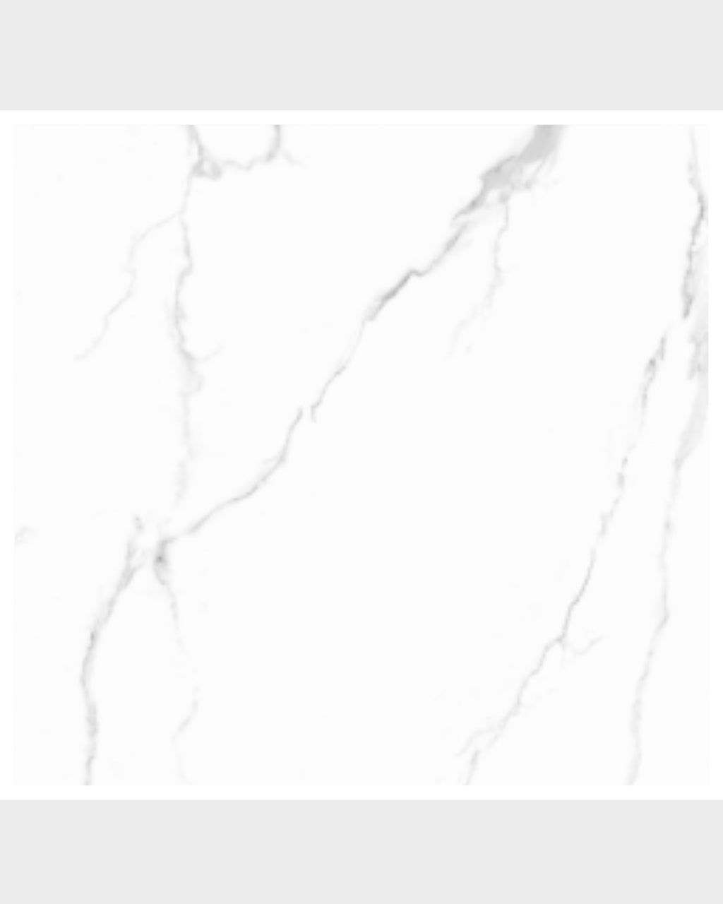 Porcelanato Statuario Blanco Brillado 60x60