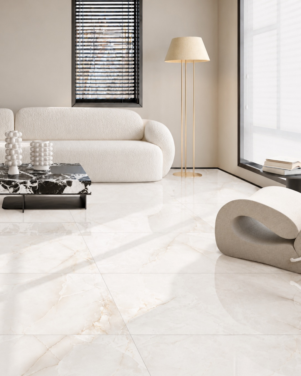 Porcelanato Dozza Elite Gold Brillado 60x60