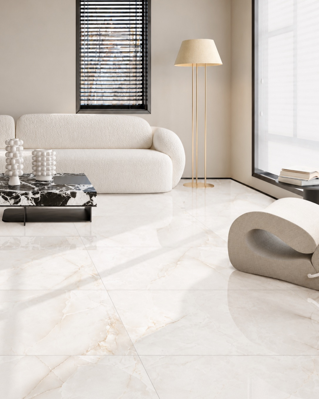Porcelanato Dozza Elite Gold Brillado 60x60