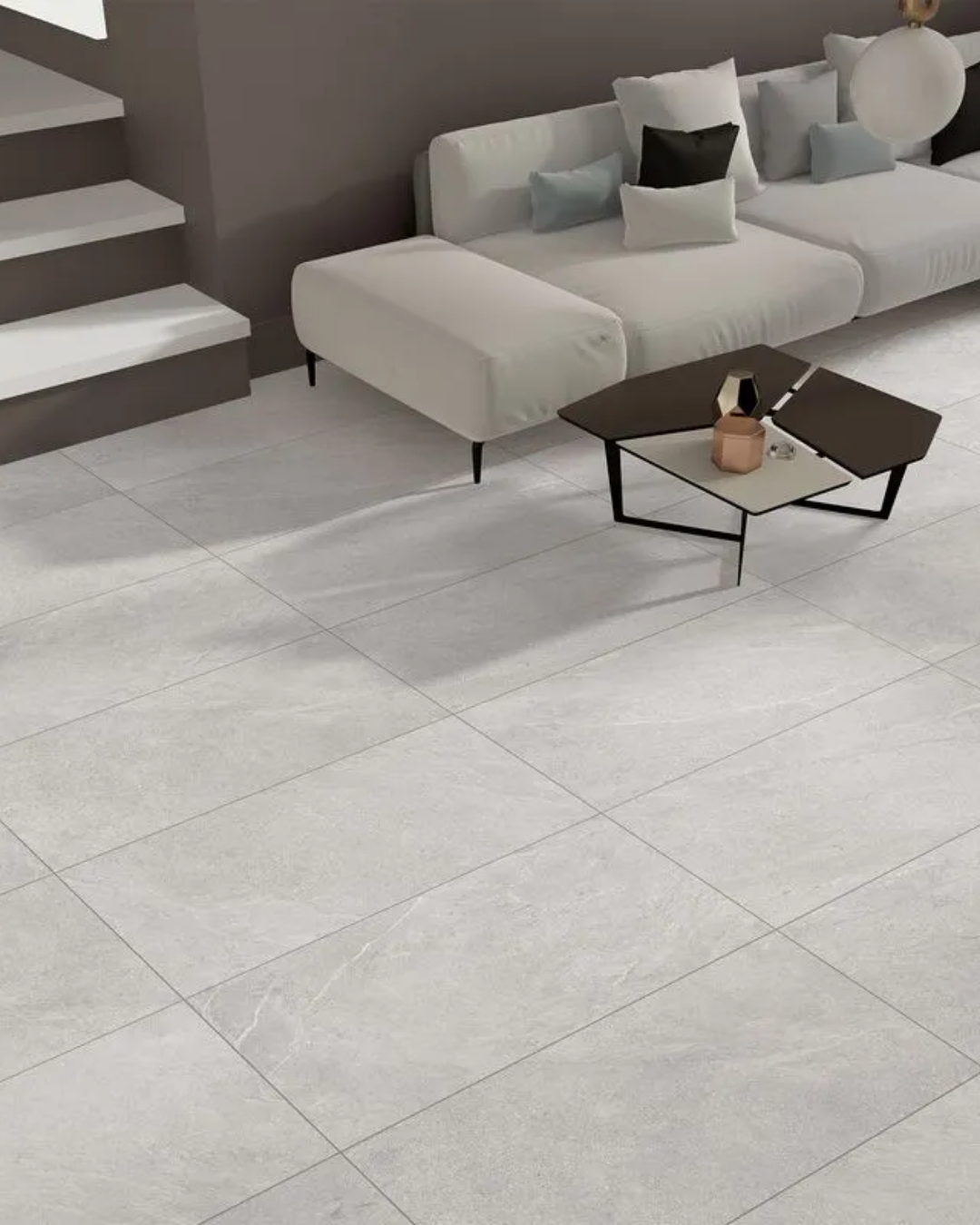 Porcelanato Lille Gris Claro Mate 30x60