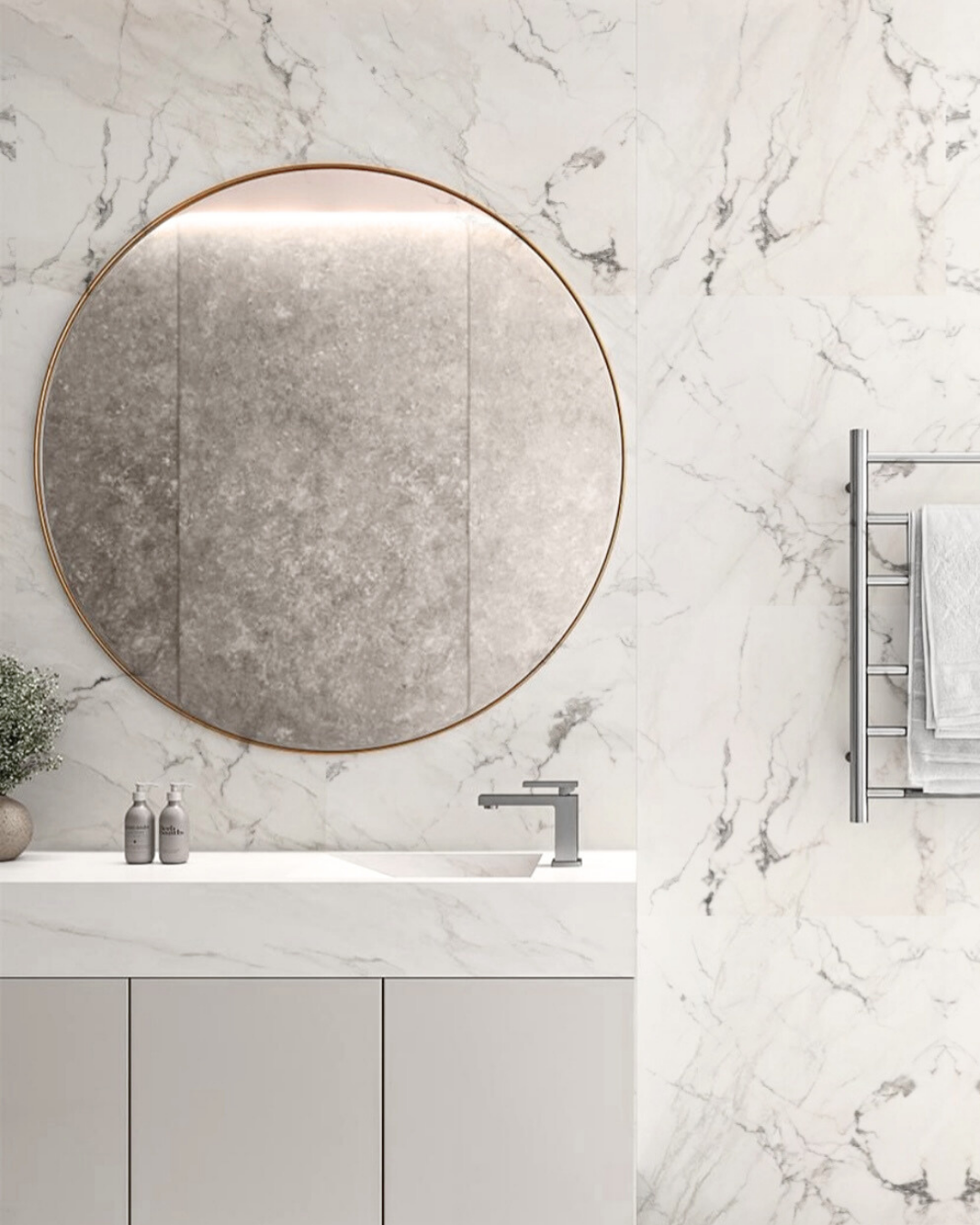 Porcelanato Carrara Bianco Mate 60x60