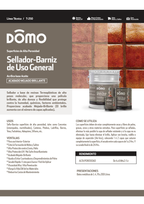 Sellador Domo Barniz de Uso General (Et. Negra)
