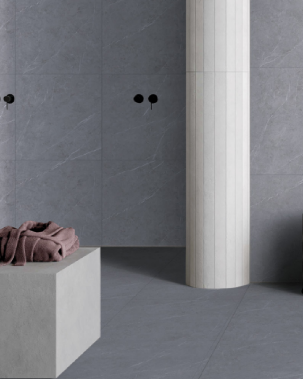 Porcelanato Alfa Gris Mate 60x60